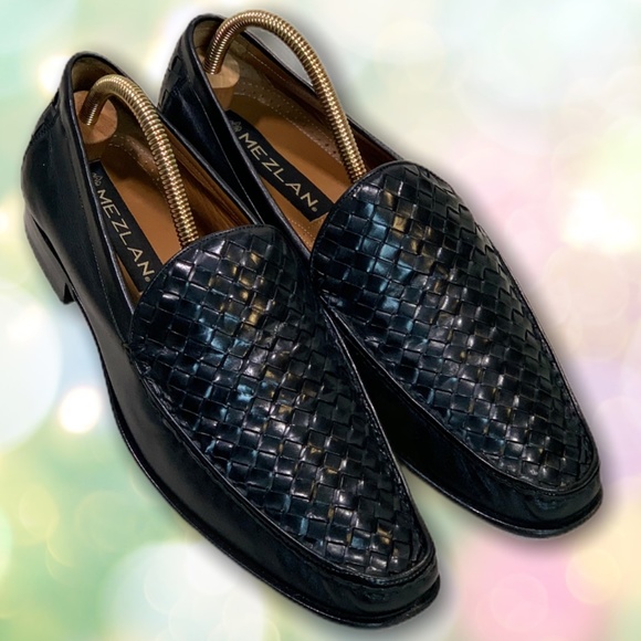 mezlan micro studded loafer